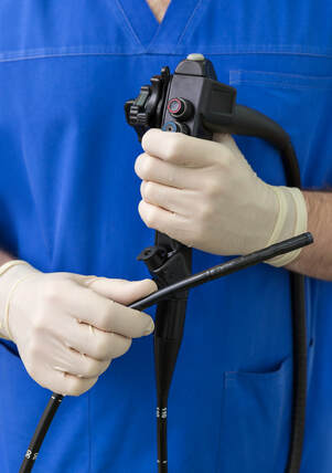 Endoscope used for gastrointestinal exam